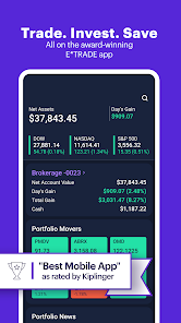 E*TRADE screenshot 1