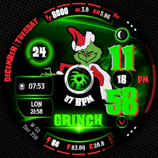 BAD GRINCH Christmas Digital