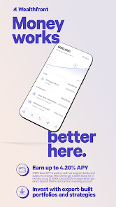 Wealthfront: Save and Invest screenshot 1