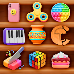 Antistress relaxing toy game