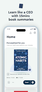 Blinkist: Big Ideas in 15 Min screenshot 1