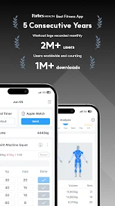 BurnFit: Gym & Workout Planner screenshot 2