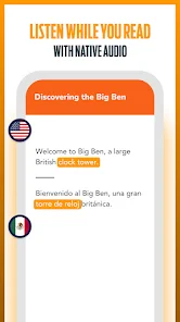 Beelinguapp Language Audiobook screenshot 3