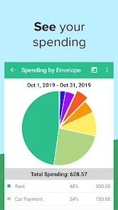 Goodbudget screenshot 2