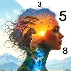 Granny Color By Number Game