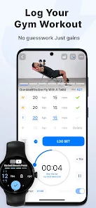 Gym Workout Plan & Log Tracker screenshot 2