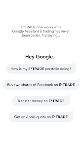 E*TRADE screenshot 2